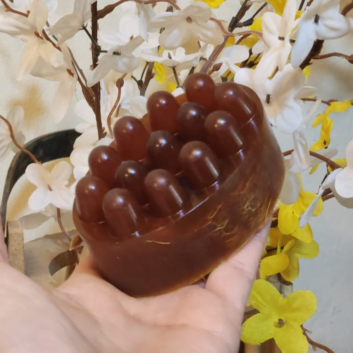 PURE MOON - Message Loofah Soap 130g