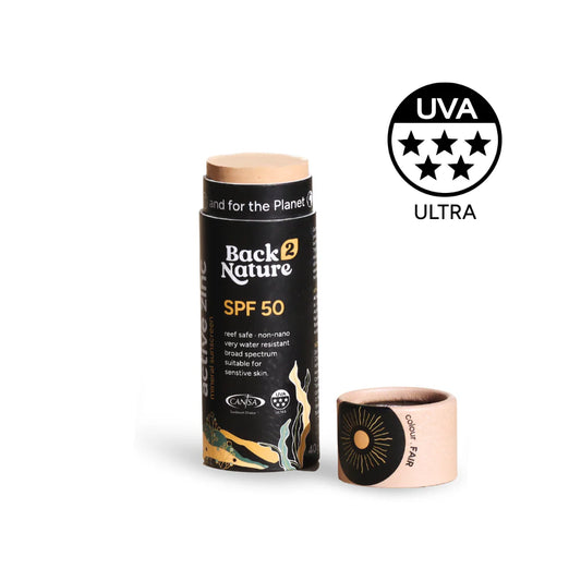 BACK2NATURE - Active Zinc SPF 50 – Fair, 40g
