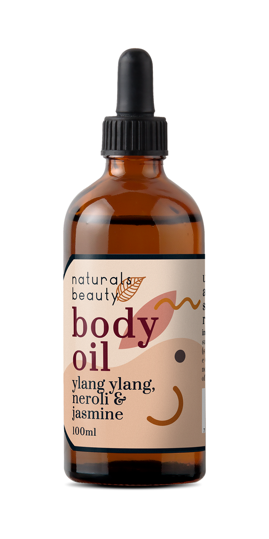 NATURALS BEAUTY - Ylang Ylang, Neroli & Jasmine Body Oil 100ml