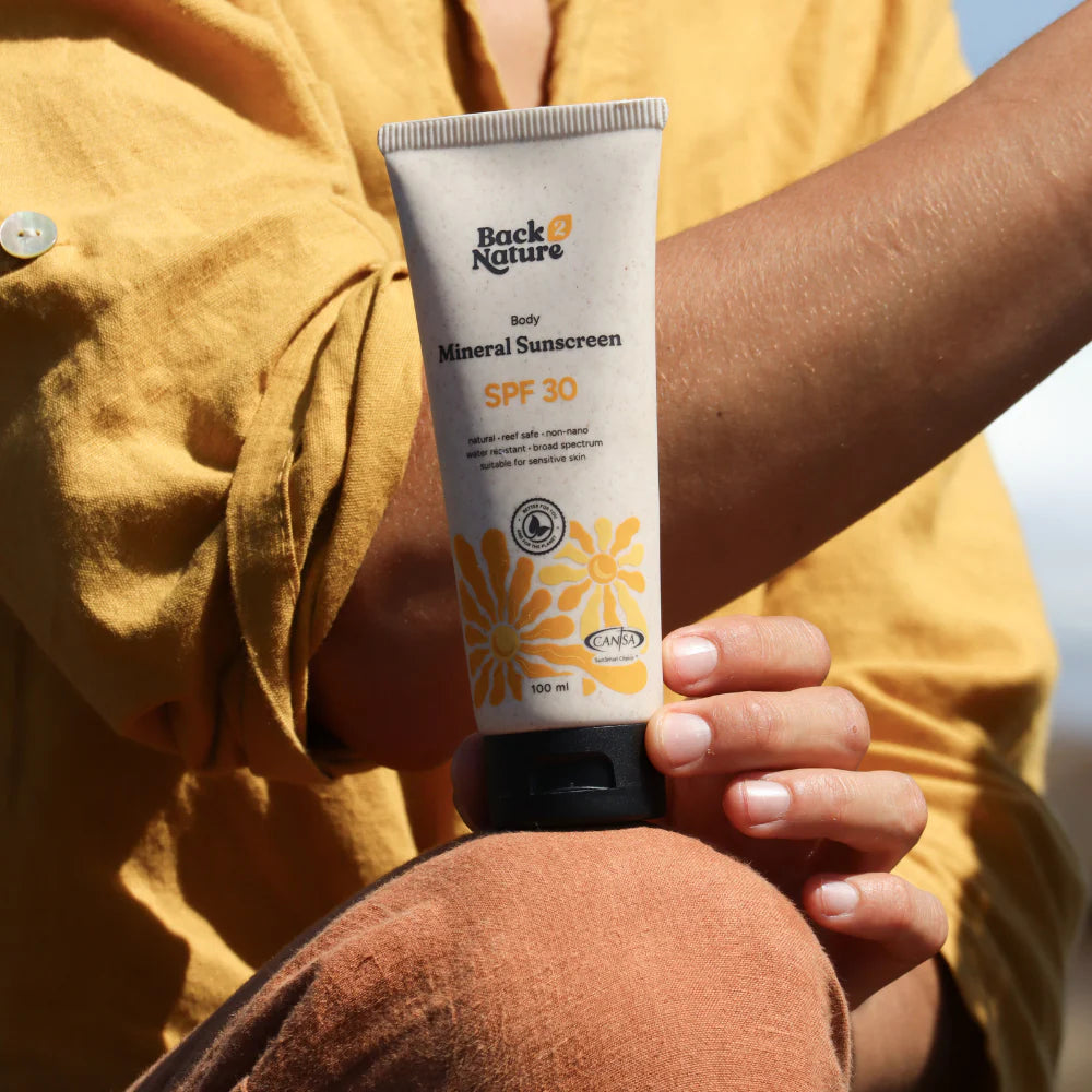 BACK2NATURE - Body ~ Mineral Sunscreen SPF 30, 100ml