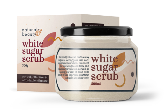 NATURALS BEAUTY - White Sugar Scrub 500ml